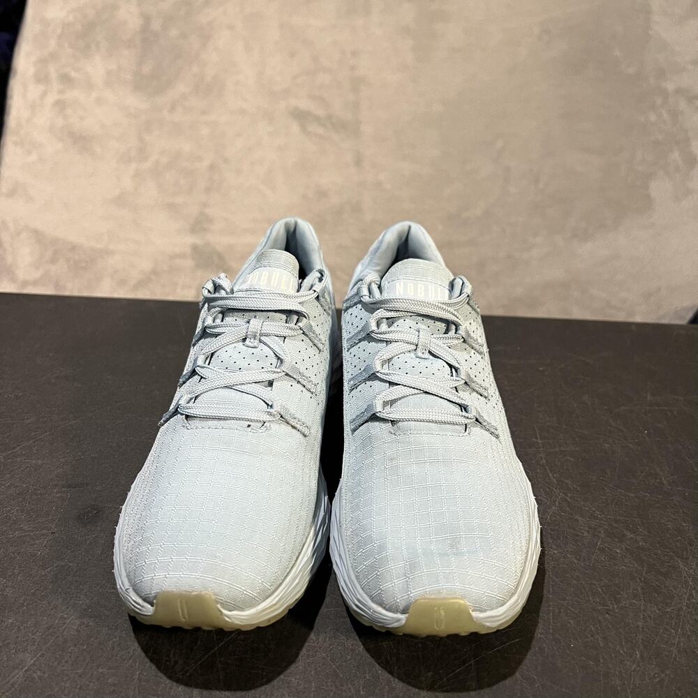 NOBULL Ripstop Trainer Shoes Womens Size 8.5 Blue Athletic Training Gym Sneakers - Picture 2 of 10